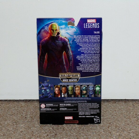 2018 Hasbro Marvel Legends Captain Marvel 6" Talos MIB Brand New BAF Kree Sentry - Picture 2 of 10